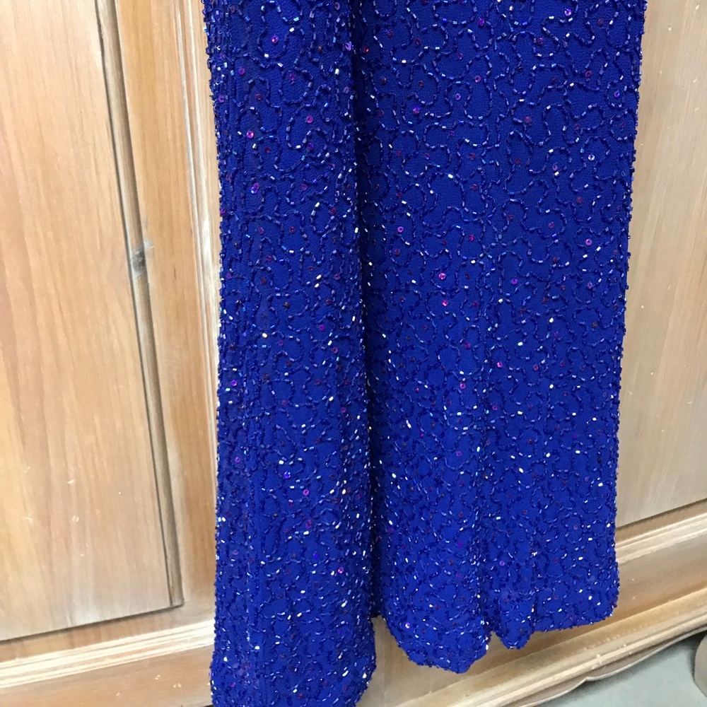 STUNNING Riva Designs Beaded Formal/Prom Dress - Picture 5 of 8